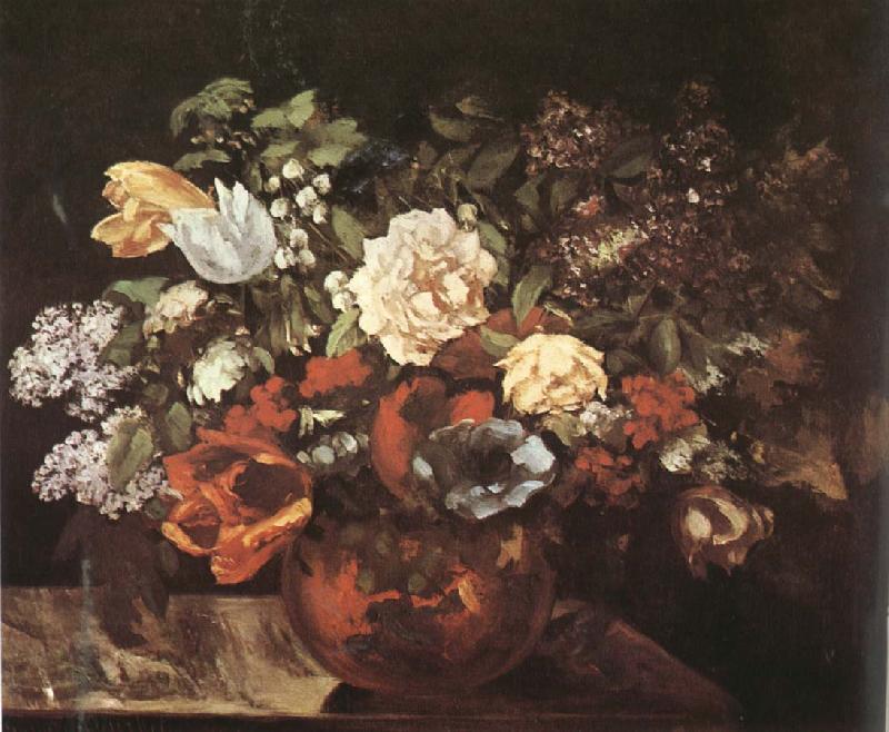 Gustave Courbet Flower China oil painting art